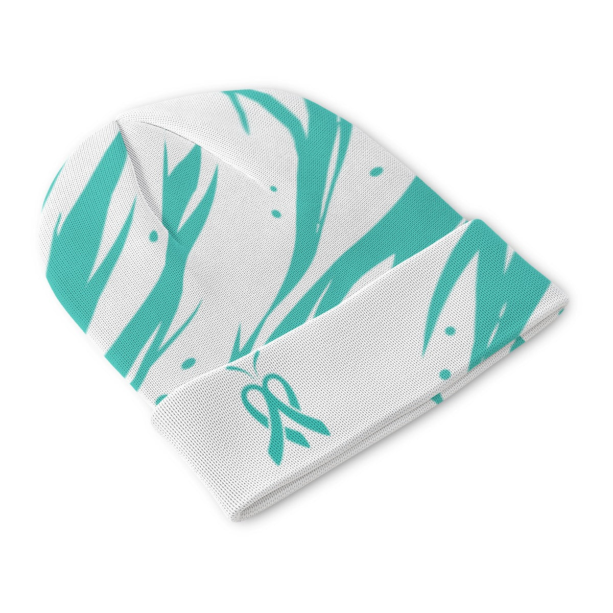 Bonnet Envol Cloud - Cancer de l'utérus (Bleu-Vert)