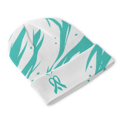 Bonnet Envol Cloud - Cancer de l'utérus (Bleu-Vert)
