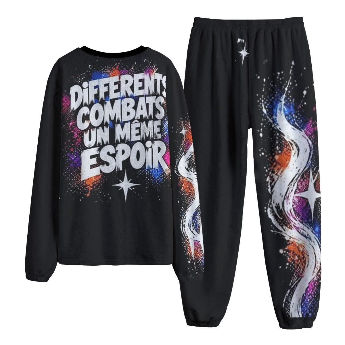 Pyjama Envol Différents Combats - Noir
