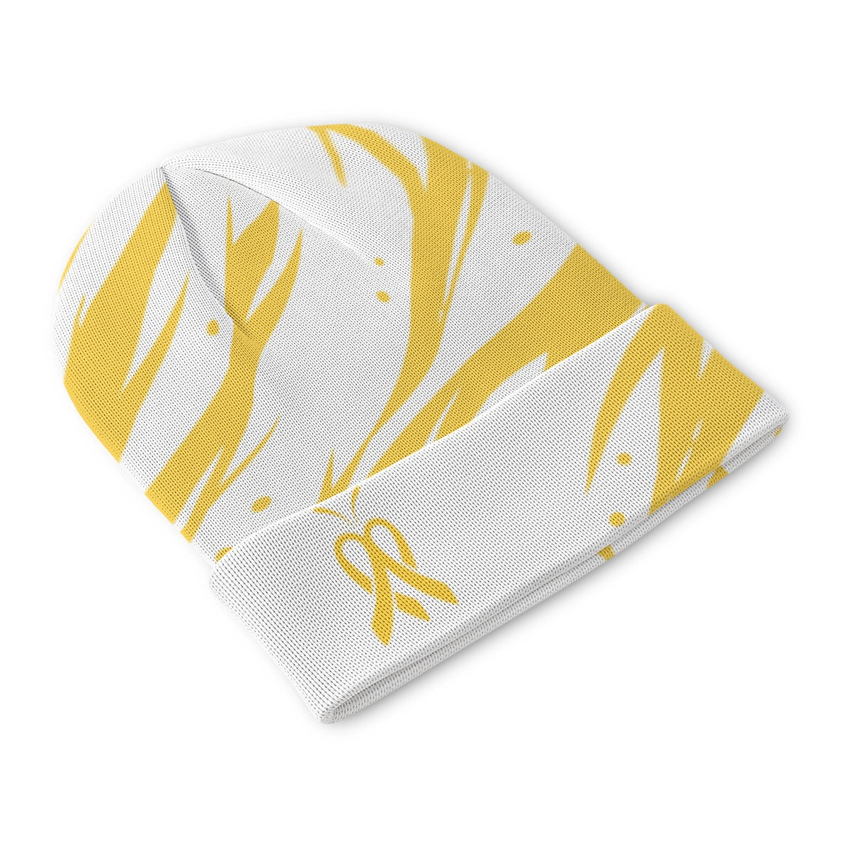 Bonnet Envol Cloud - Cancers de l'enfant (Jaune)