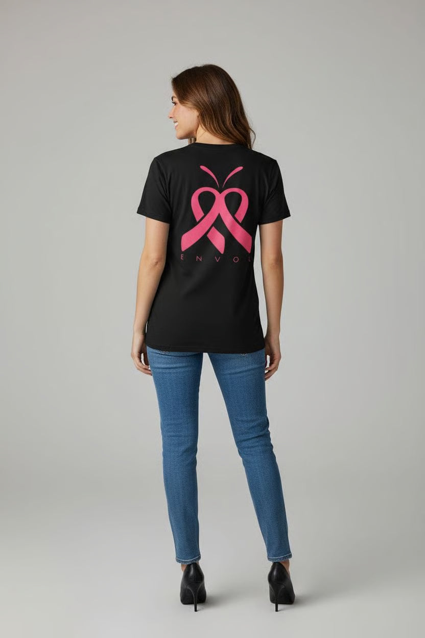 T-shirt – Cancro al seno (rosa)