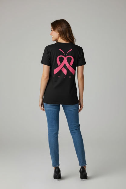 T-shirt – Cancro al seno (rosa)