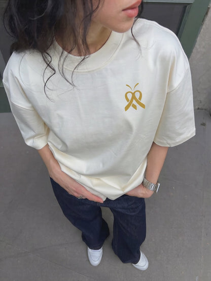 T-shirt - Cancro infantile (Giallo)